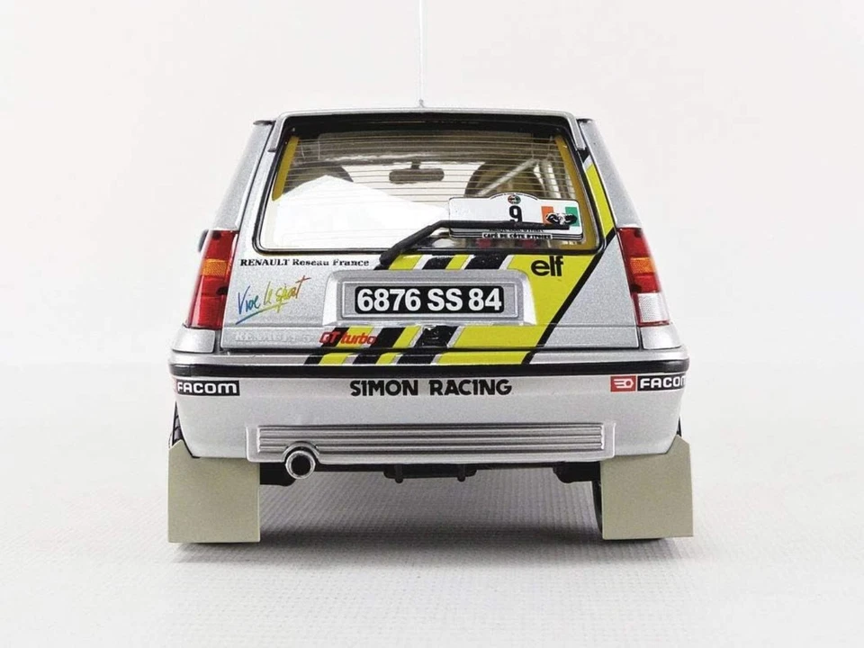 RENAULT 5 R5 SUPERCINQ GT TURBO #9 COTE IVOIRE 1989 OREILLE NOREV 185198 1:18 - Изображение 4 из 4