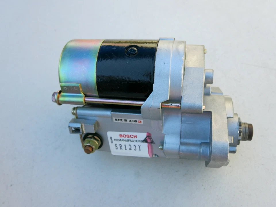 Motor de arranque Bosch remanufaturado serve para Toyota 81-82 (SR123X) - Imagem 2 de 3
