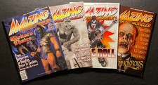 Amazing Figure Modeler Magazine - 4  Issue Lot - #33, 34, 35, 36  - VG to Ex !!!