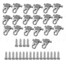 20 x Electric Guitar Roller String Trees Copper with Mounting Screws