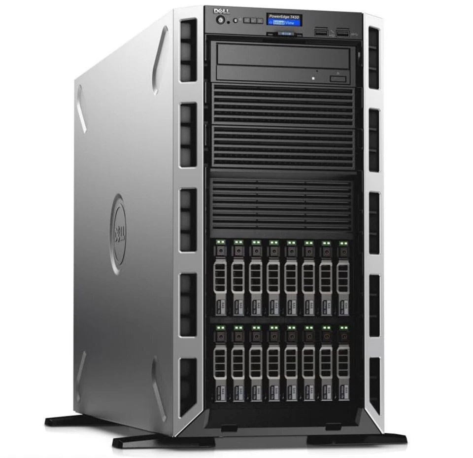 Dell Poweredge T430 2x 18-CORE E5-2695v4 2.10Ghz 192GB DDR4 3.2TB SSD -4.8TB SAS - Image 4 of 4