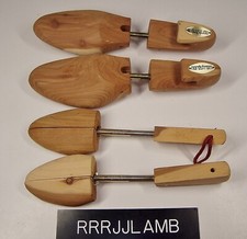 2 Pairs Cedar SHOE TREE KEEPERS Lot Womens Large 9 9.5 10 10.5 11 11.5 Nordstrom