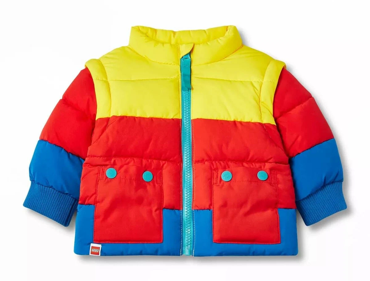 BABY PUFFER JACKET lego collection x target youth kids 0 3 months coat puffy NEW