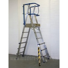 CLOW ADJUSTABLE MAGIC PLATFORM LADDER