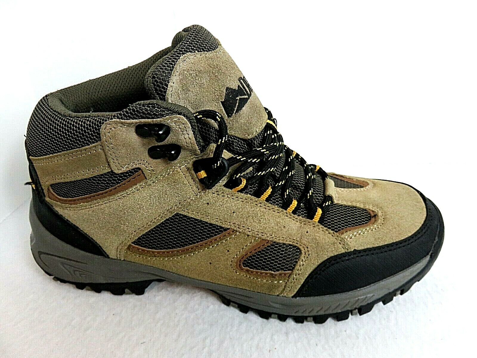 Men's Denali Clearwater Brown Leather Hiking Boots (HM40298JS1) Mens