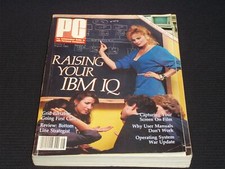 1983 AUGUST PC MAGAZINE - RAISING YOUR IBM IQ FRONT COVER - H 8406