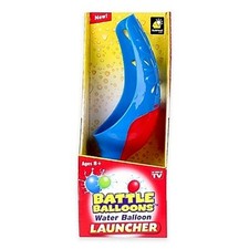 BATTLE BALLOONS WATER BALLOON LAUNCHER, NEW IN BOX, EXTENDS THROW RANGE