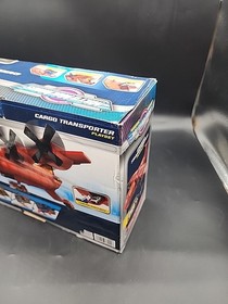 Micro Machines Fire & Rescue CARGO TRANSPORTER Playset Car Holds 16+ Vehicles