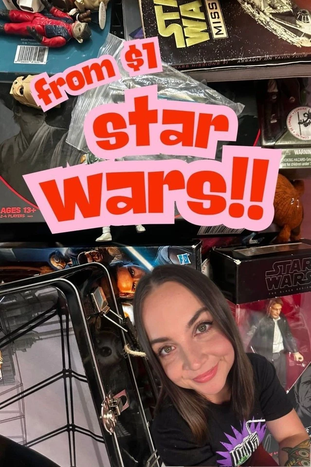 Star Wars Auction: Toys, Books, Figures & More!!