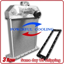 Tractor 3 row aluminum radiator for IH Farmall Cub&Cub LoBoy 351878R91 351878R93
