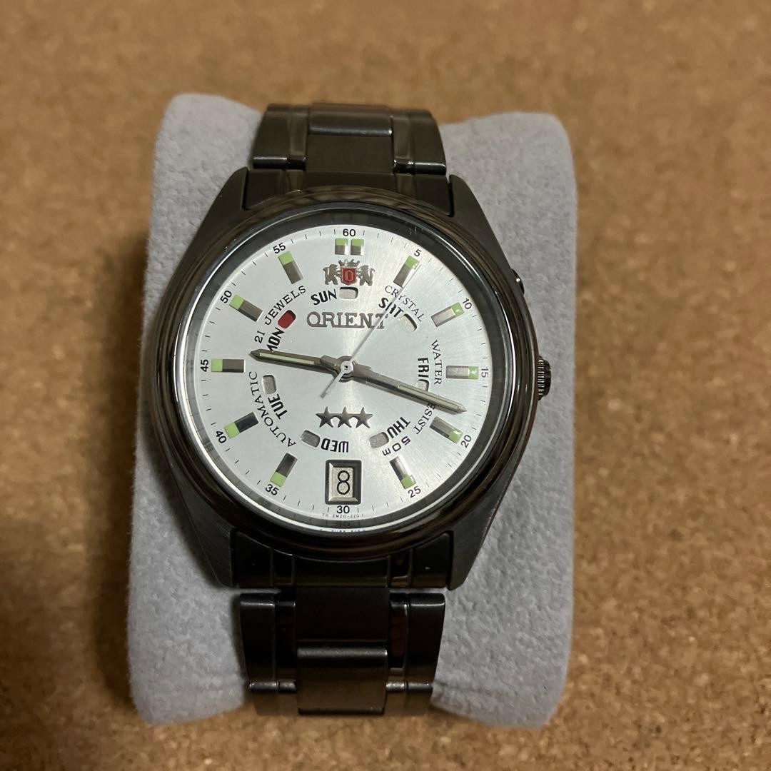 Orient Three Star Weekly Automatic Wristwatch Tim… - image 1