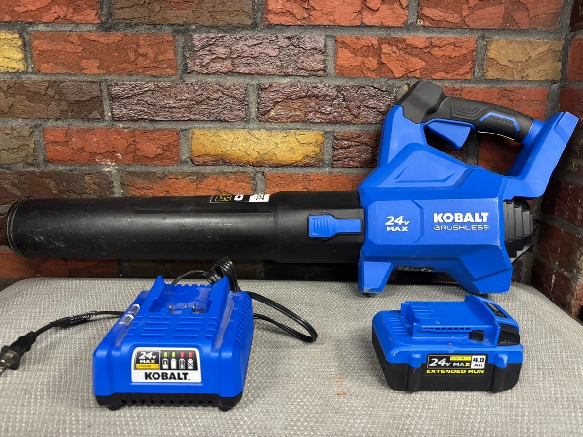 Kobalt 2600601 Handheld Leaf Blower Blue for sale online