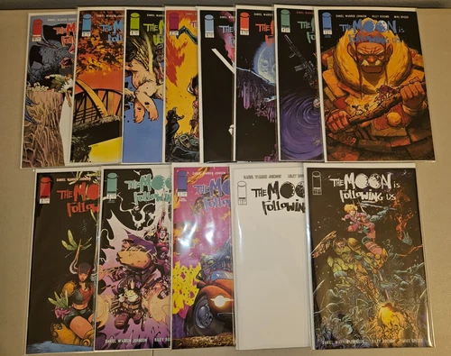 The Moon Is Following Us #1-10 + More (Full Image 2024 Series, Lot of 13) VF/NM