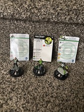 Heroclix Green Lantern Lot Kyle Rayner, Guy Gardner, Hal Jordan With Cards
