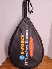 E-Force 22"Long String Titanium. 10.5 Cross-string Racquetball Racquet With Case