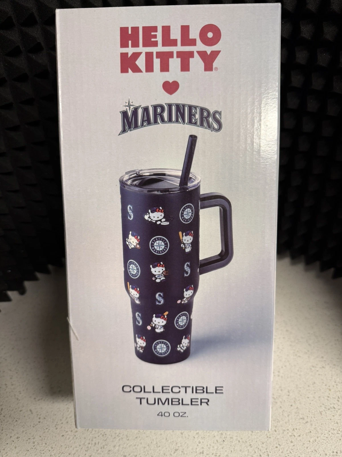 Seattle Mariners Hello Kitty Tumbler - 9/9/2025 Hello Kitty Night