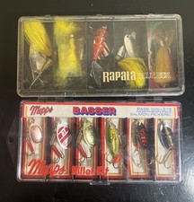 Vintage Mepp's Basser Killer Kit And Other Vintage Lures Blue Fox