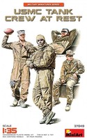 Miniart 37049 - 1/35 Us Tank Crew At Rest - Neu