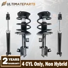 Front & Rear Complete Struts Shock Absorbers For 2007-2012 Nissan Altima 4cyl
