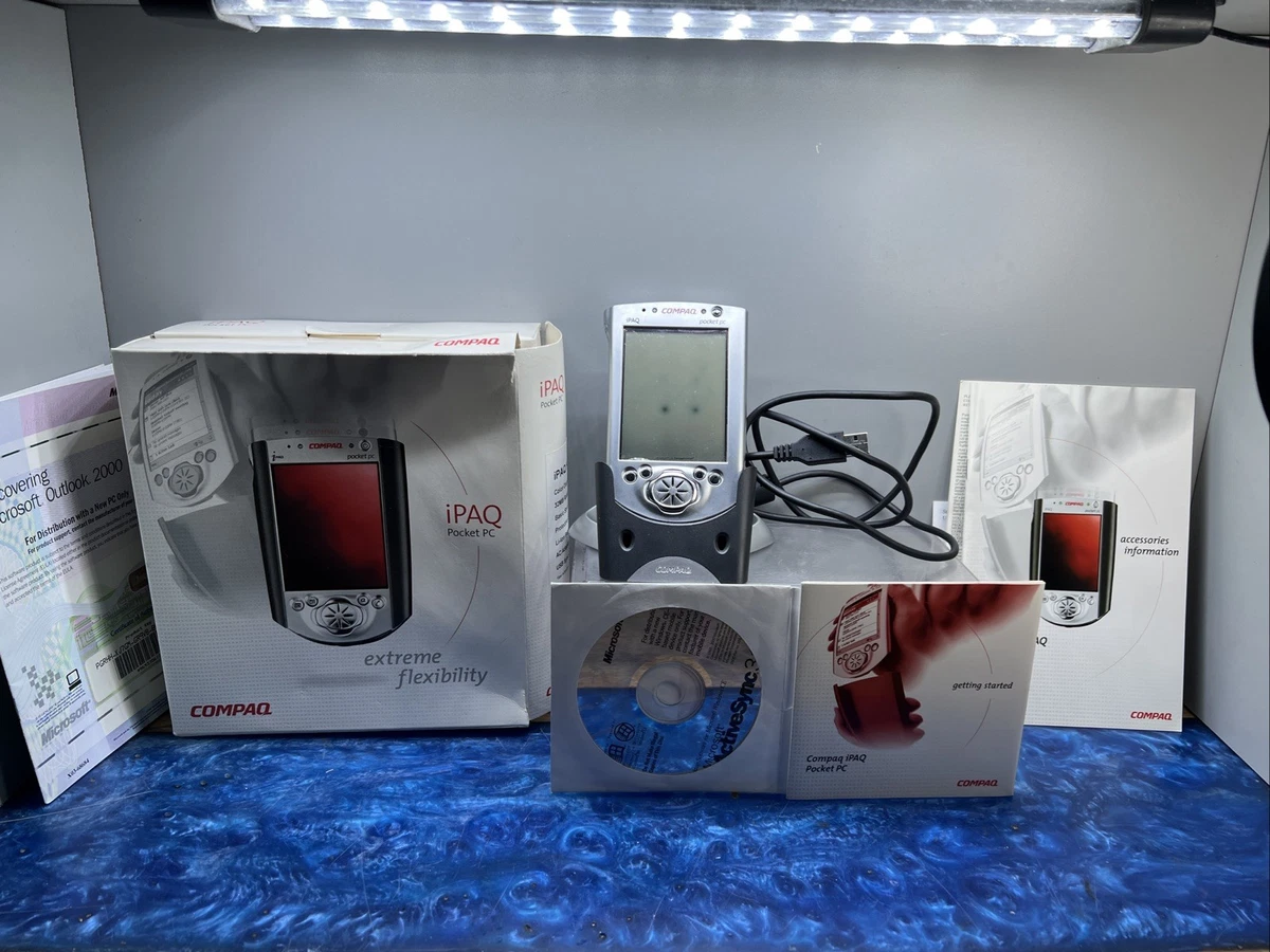 Lot De 3 PC De Poche Vintage Années 2000 - ASUS A636, HP 125, Compaq IPAQ H3700 - Pour Pièces