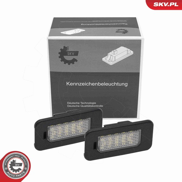 Esen Skv Kennzeichenleuchte 72SKV623 FüR Alfa Giulia Stelvio 952ABA25B 952ACA25-image