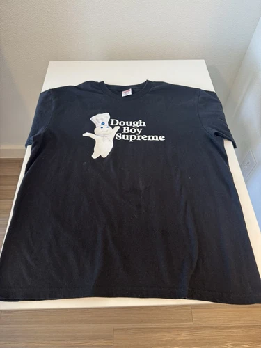 T shirt Supreme Doughboy taille M noir