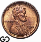 1920-D Lincoln Cent Wheat Penny, Better Denver Issue, Near Gem BU++ RB