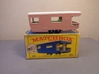 MATCHBOX LESNEY No 23D VINTAGE TRAILER CARAVAN NMINT IN BOX