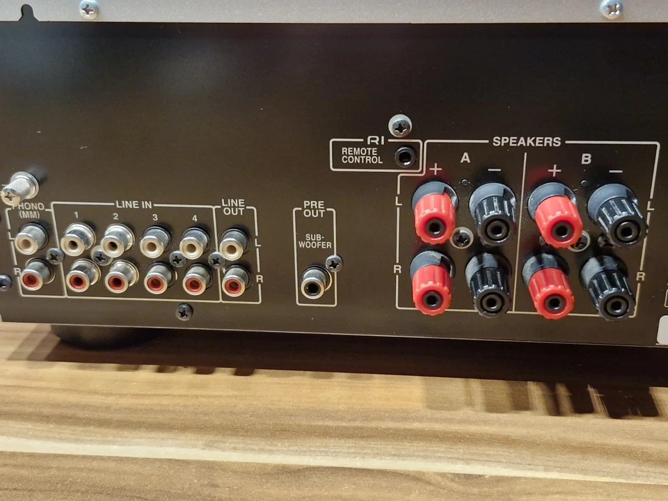 Onkyo A-9030 Verstärker Vollverstärker, Stereo Hifi, Silber, ohne ernbedienung - Bild 3 von 4