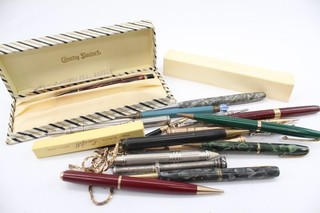 Pencils Propelling Mechanical Including Vintage Parker Waterman Sheaffer Boxed