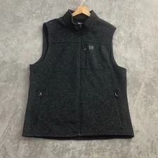Cinch Vest Mens XXL Charcoal Bonded Concealed Carry Outdoor Fleece Workwear