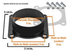 Intake Filter Mass Air Flow Sensor MAF Adapter Fit 2000-04 I30 I35 3.0L/3.5L V6