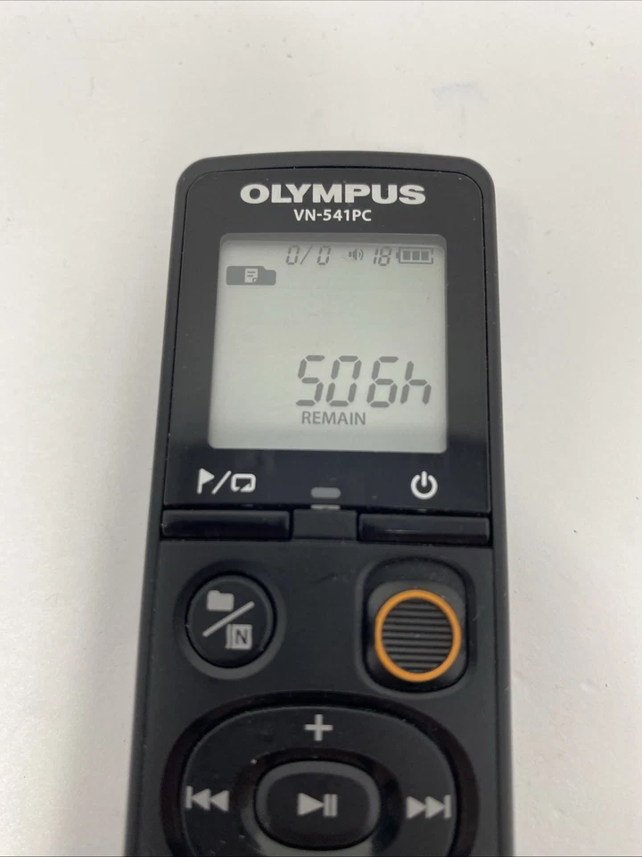 Olympus VN-541PC Digital Voice Recorder IC Audio Recording Device - Image 3 of 4