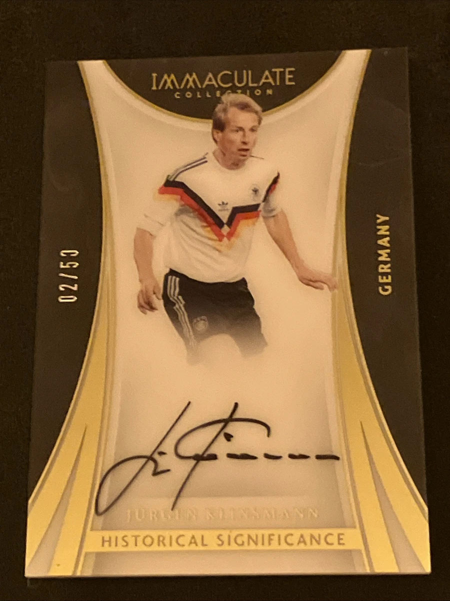 Jurgen Klinsmann Soccer Sports Trading Cards & Accessories