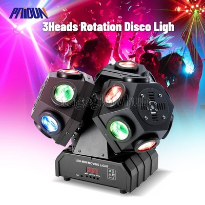 PAIDUN 200W RGBW Laser Effect Moving Head Light Strobe DJ Disco KTV Party Dance