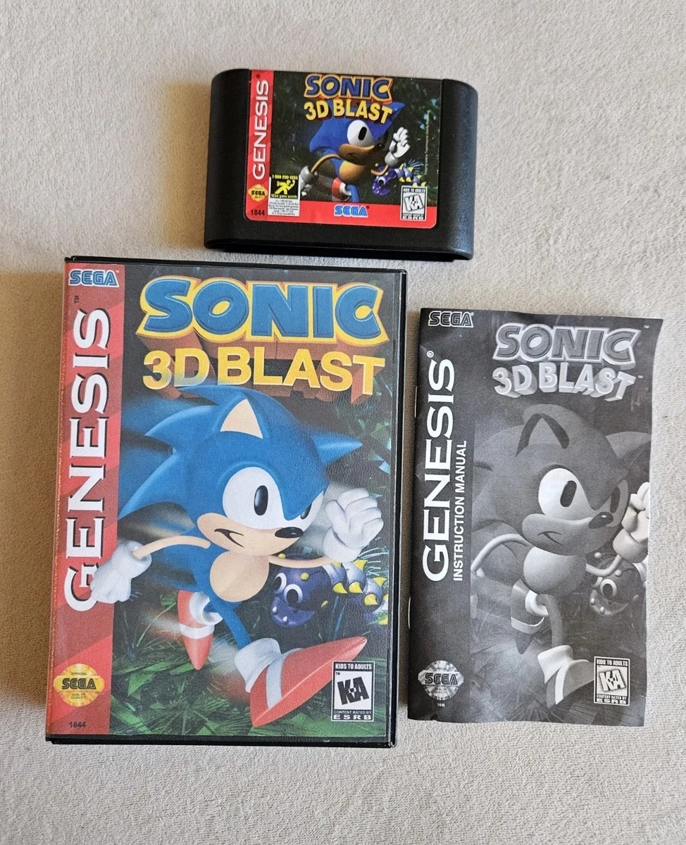 Sonic 3D Blast Video Games for sale | eBay