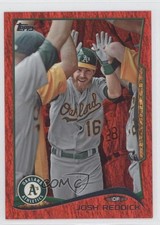 2014 Topps Red Hot Foil Josh Reddick #416 0a6