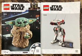 Lego Star Wars Manual Only Lot 12 Instruction Books 75053 75183 75312 9516 9496