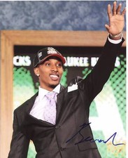 BUCK BRANDON JENNINGS Signed Autographed 8x10 Photo COA