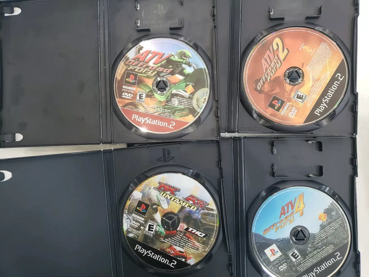 PlayStation 2 PS2 Games Lot of 3 Monster Jam ATV Offroad Fury Sprint Cars 2