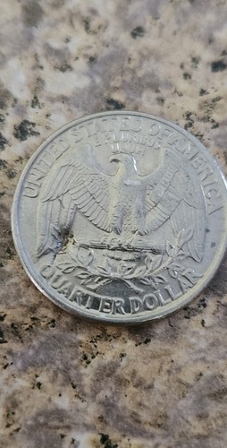 1994 D. ERROR Coin Washington Quarter Look At Strike Thru! - Picture 3 of 4