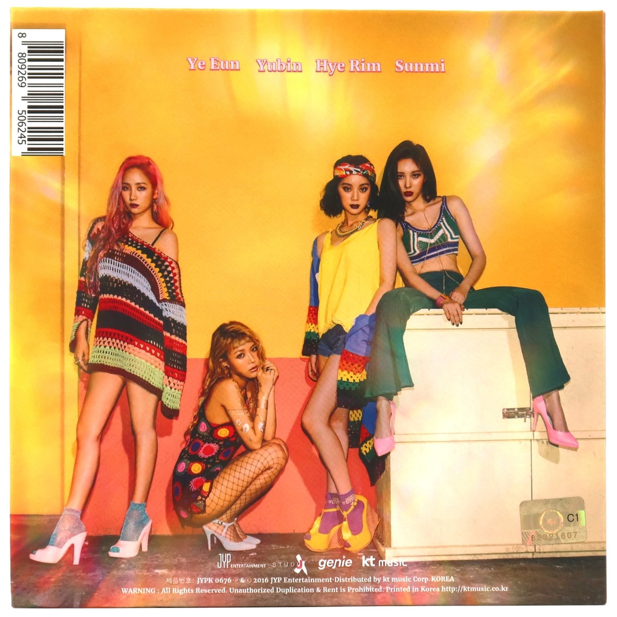 WONDER GIRLS Why So Lonely sunmi CD アルバム Wonder Girls - Why So Lonely [Sunmi Ver.] Album CD 2016 K