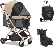 HPZ PET ROVER LITE Premium Light Travel Pet Stroller For Dogs & Cat*REFURBISHED