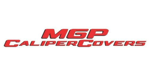 MGP Disc Brake Caliper Covers 23197SMGPRD Red for 2016-17 Mercedes-Benz C250 - Picture 6 of 6