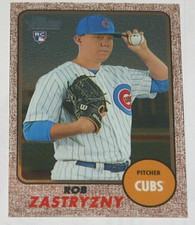 2017 Heritage High Numbers Chrome #THC-537 Rob Zastryzny (RC) 382/999