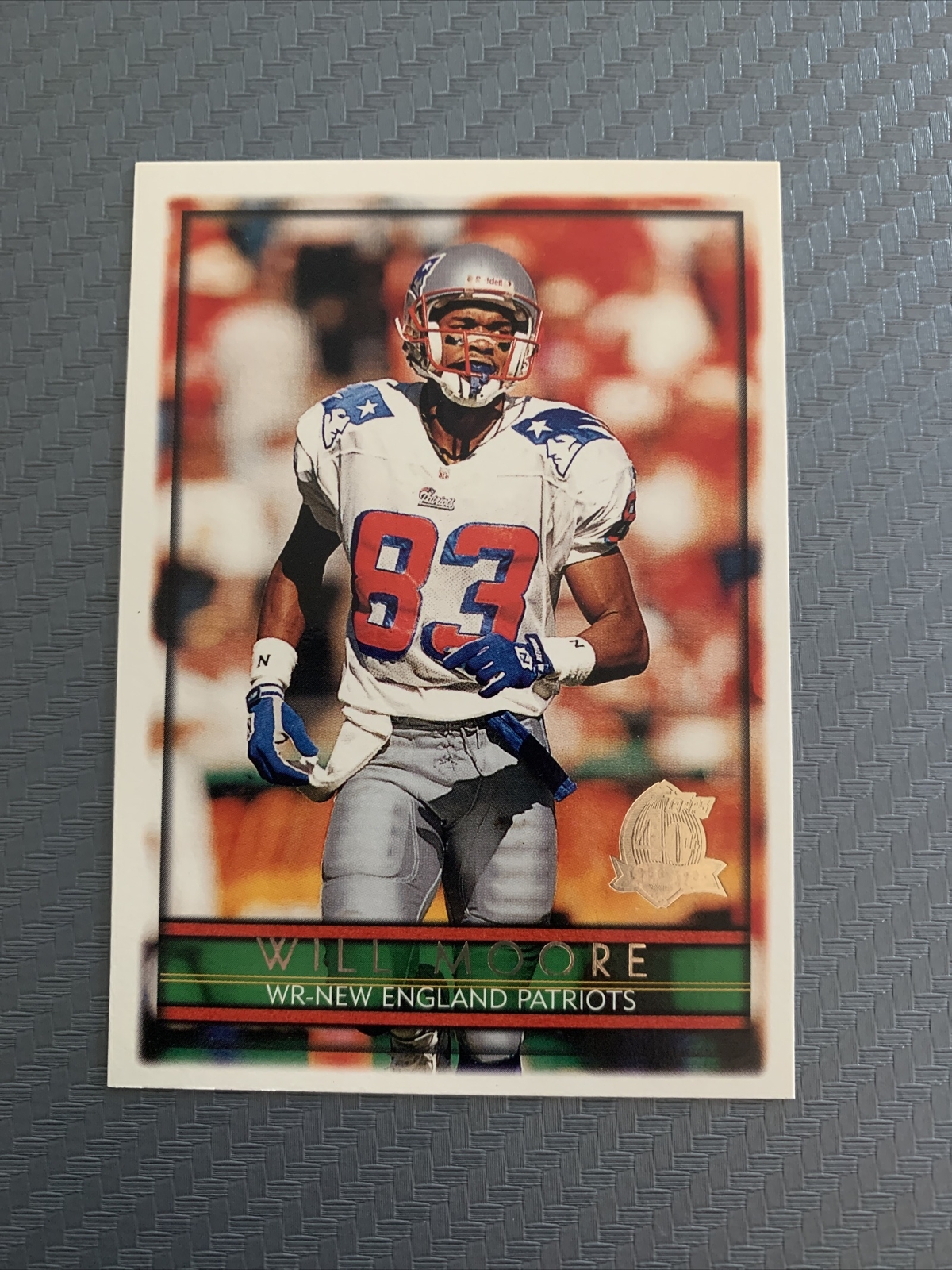 1996 Topps Football Card #54 Will Moore