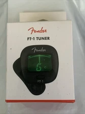 Fender FT-1 Pro Clip-On Chromatic Tuner  Guitar-Ukulele-Bass ,Violin-W / battery