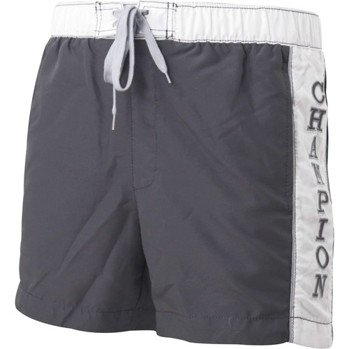 Champion para Hombre Pantalones Cortos de Natación de logotipo gris  elegante Playa Verano Natación Corto M L XL | eBay