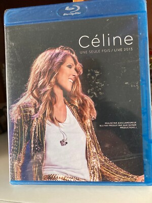 CELINE DION - BLURAY - NUR EINMAL 1DVD 2 CD