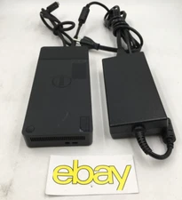 WD19 Dell K20A Docking Station HDMI Dual DisplayPort K20A001 180W w/ AC Adapter